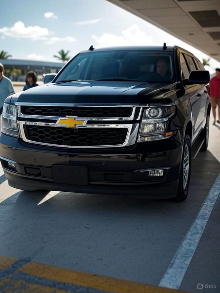 Arrive in style with a premium Chevrolet Suburban private shuttle waiting for you at Punta Cana International Airport. Comfortable, spacious VIP transfer service for tourists heading to resorts like Live Aqua Punta Cana – direct, stress-free, and luxurious from the moment you land.