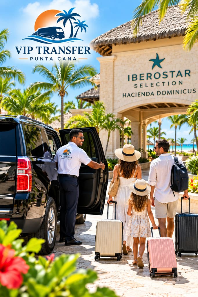 VIP Transfer Punta Cana private airport transfer to Iberostar Hacienda Dominicus